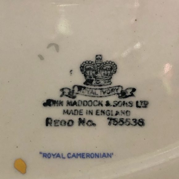 Antique Vintage Platter. Royal Ivory England. - Picture 6 of 6